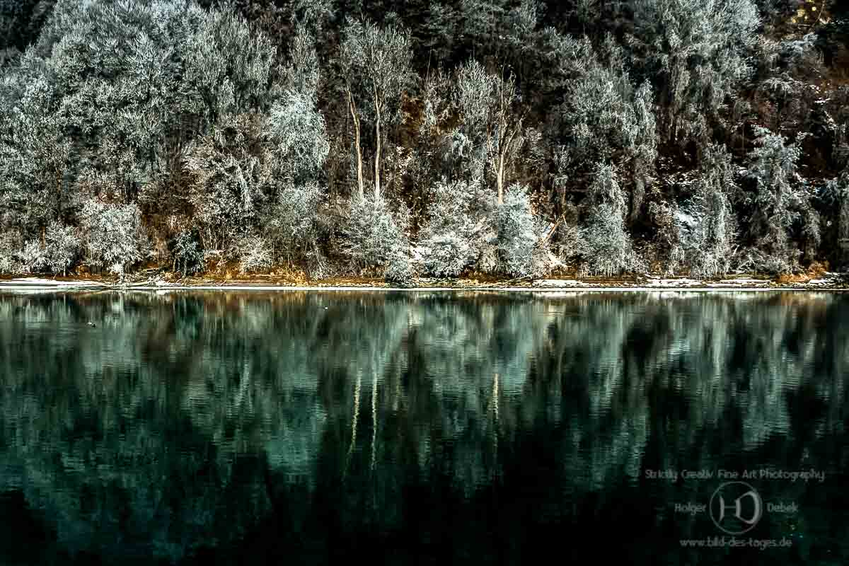 Reflexion im Winter