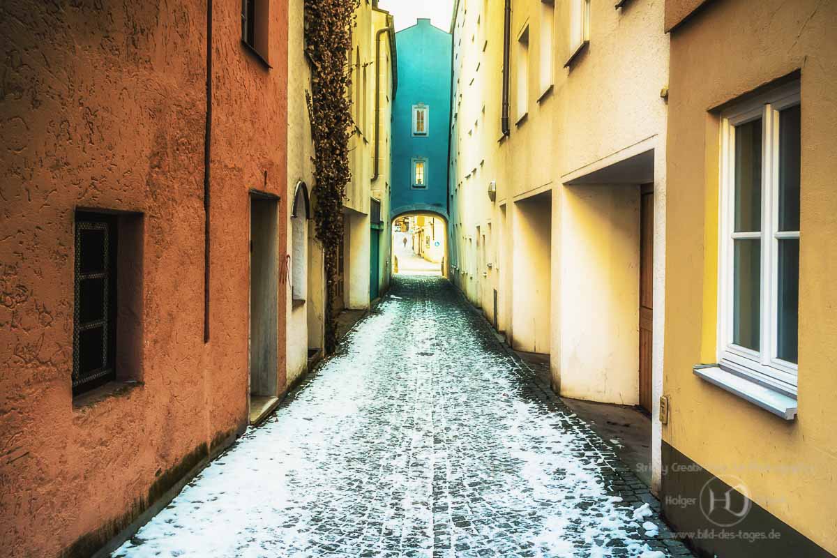 Gasse - Wasserburg am Inn