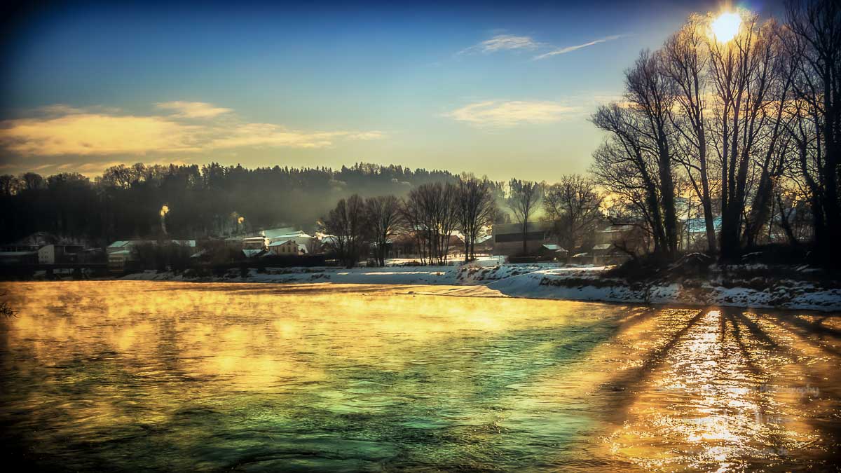 Stadttor Wasserburg s/w