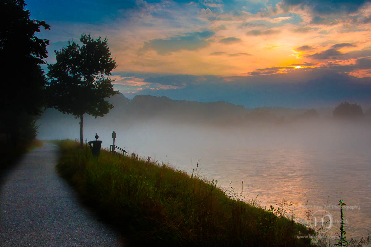 Nebel am Inn